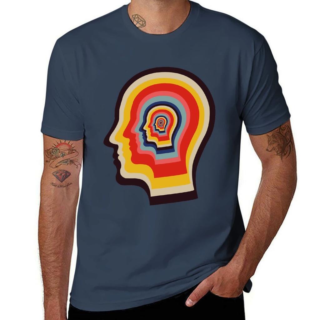 Tame Impala Faces Tshirt Summer Holiday Casual Tee