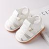 Baby Sandals New Infant Baby Boy Girl Shoes Toddler Flats Summer Soft Rubber Sole Anti-Slip Crib Shoes First Walker 0-18Months