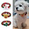 Pet Christmas Collar Cute Decorative Elk Rope Neck Ornament