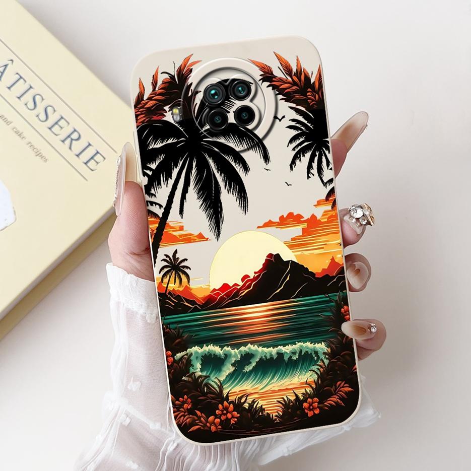 For Xiaomi Mi 10T Lite 5G Case Cute Cat Cartoon Cover Soft TPU Matte Phone Case For Xiaomi Mi 10i Mi10i 10TLite 5G Fundas Bumper