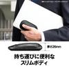 Buffalo Wireless Mobile Mouse Bluetooth FLEXUS Thin and Lightweight 5 Buttons [Equipped with Back/Forward Buttons] Wireless Silent BlueLED MIL Standar