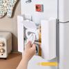 Magnetic Tissue Box Kitchen Wet Wipes Storage Box Split Wall Mounted Refrigerator Wet Wipes Storage Rack Paper Box Tissue Holder