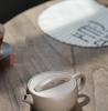 Исинский зелено-серый глиняный чайник ручной работы из дуаньни - Цзыша с широким горлышком