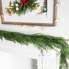 Североамериканская рождественская искусственная гирлянда из ротанга с сосновыми иглами