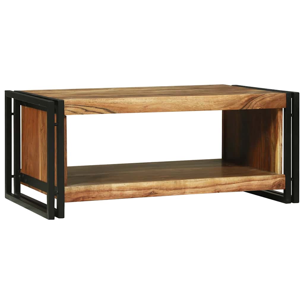 Coffee Table Brown 90 x 50 x 38 cm Solid Acacia Wood