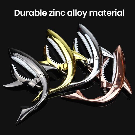 Металлический каподастр для гитары Сверхпрочный сплав цинка Универсальный для укулеле акустической классической фолк электрогитары Тюнер-клип Музыкальные инструменты Инструменты Гитара