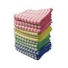 USK STORE Soft Kitchen Set of Water Waffle Wet Leisure Cloth, 12, Absorbent, Thick, Durable, Towel, 100% Cotton, Dishcloth, Towel, (12)
