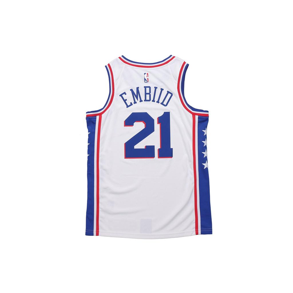Nike Мужская баскетбольная майка NBA Белая CJ7677-103