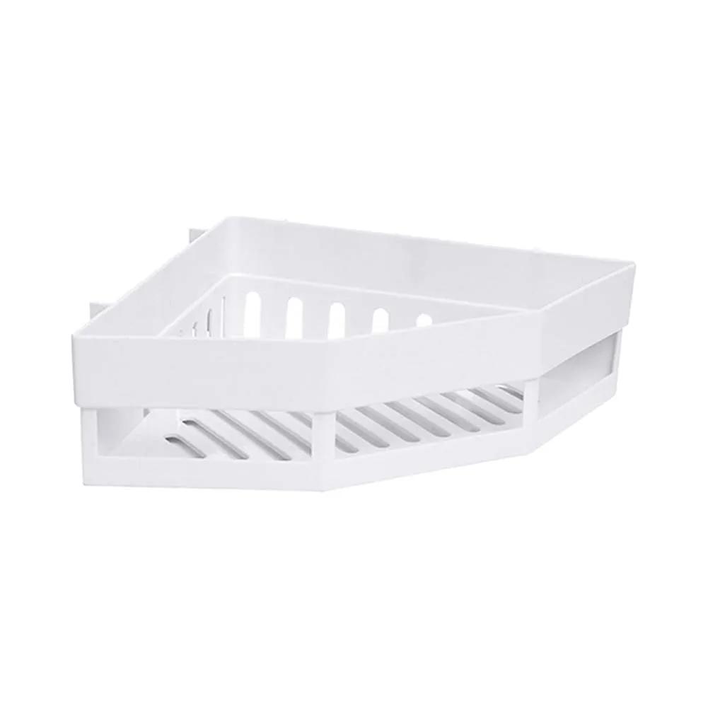 Seamless Sticker Triangle Shelf Toilet Storage Rack Kitchen Bathroom Toilet Shelf Corner Storage Rack