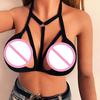 Women Sexy Buckl Sport  Bandage Lingerie  Push Up Underwear Bra Briefs
