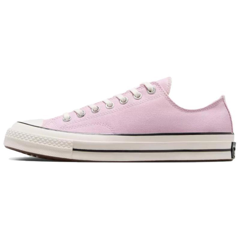 Converse Chuck 70 Comfortable and Versatile Non-slip and Wear-resistant Low-top Board Shoes Unisex Light Purple