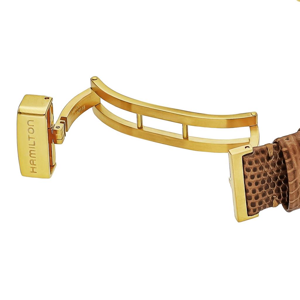 Hamilton Ventura Quartz Gold Watch H24301511