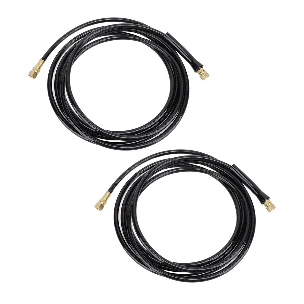 16ft Outboard Hose Kit HO5116 Enhance Efficiency Rubber Brass Boat Marine Hydraulic Hose Kit Replacement for Teleflex