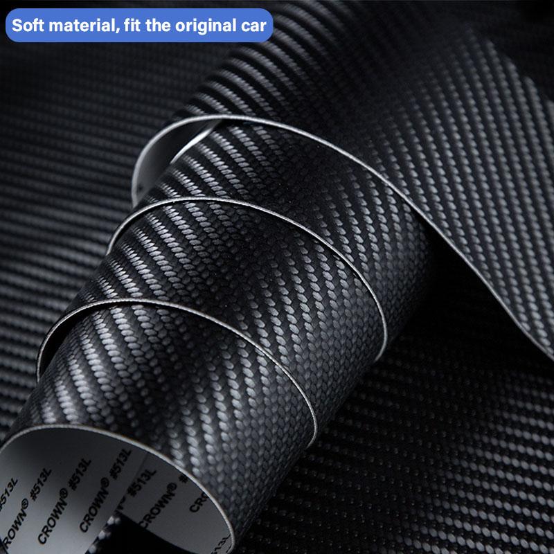 BBKR7 For BMW M3 M5 M6 X3 Carbon Fiber Door Sill Scuff Plate E46 E36 E90 F30 G20 E34 Anti-Scratch Vehicle Exterior Tuning Accessories