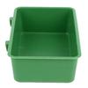 Small Plastic Bird Bath Tub Parrot Shower Bathtub Bird Food Bowl For Feeders