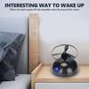 Novelty Digital LED Alarm Clock,Gadget Run Away Flying Alarm Clock for Bedroom/Office/Home/School,Rolling Helicopter Chopper Propeller Clock Creative