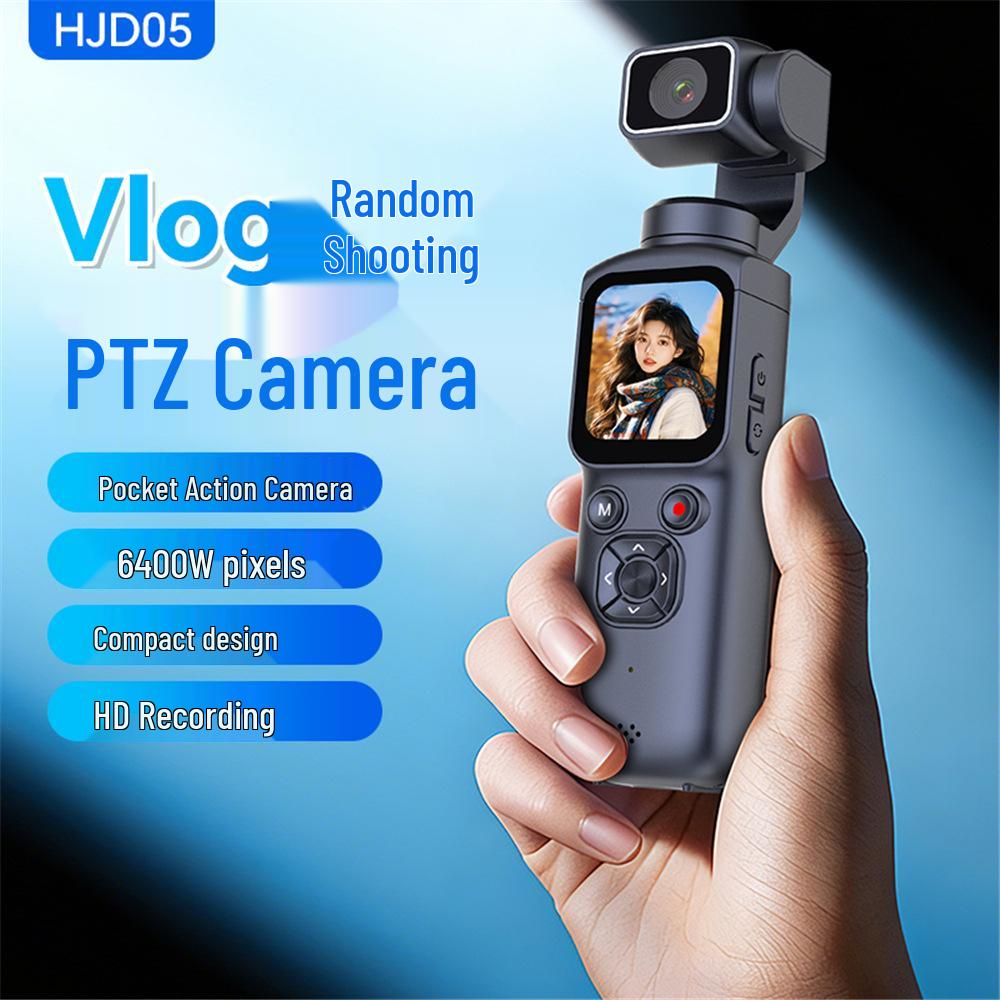 4K HD05 Handheld Sports & Vlog Pocket Camera with Gimbal