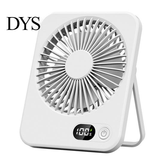 Handheld Fan for School Portable Desktop Fan, 5 Speed USB Rechargeable Small Adjustable Angle Cooling 180-degree Personal Home Office Dorm