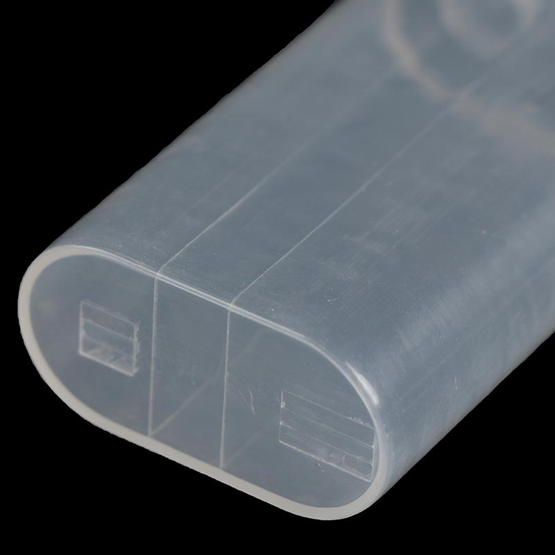 2шт 2X18650 пластиковый чехол-держатель для батарей 18650 ящик для хранения батарей цилиндрический