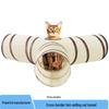 Polyester Kitten Cat Tunnel Teaser Toy - Self-Play, Four Seasons Universal