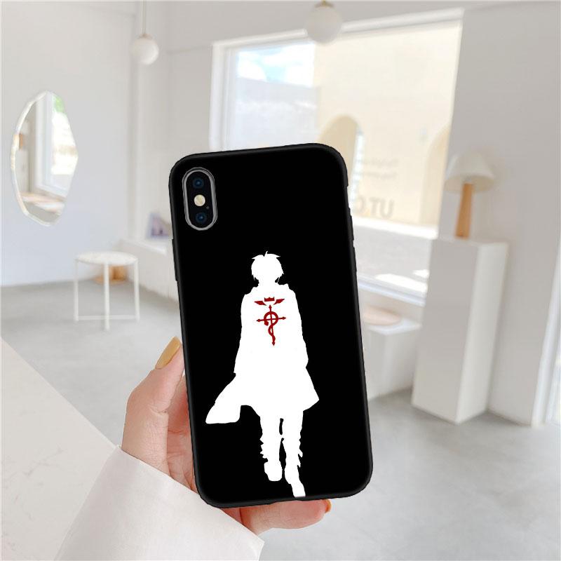 LO45 Fullmetal Alchemist Soft Shell Phone Case for Redmi Note 8 9 Pro Max 9S 9T 9C NFC 8T 8A 10A A4