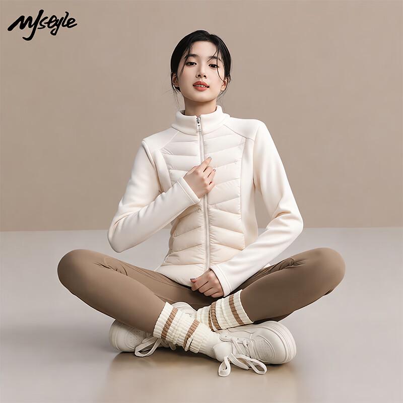 Женская флисовая куртка MJ STYLE приталенного кроя с воротником-стойкой