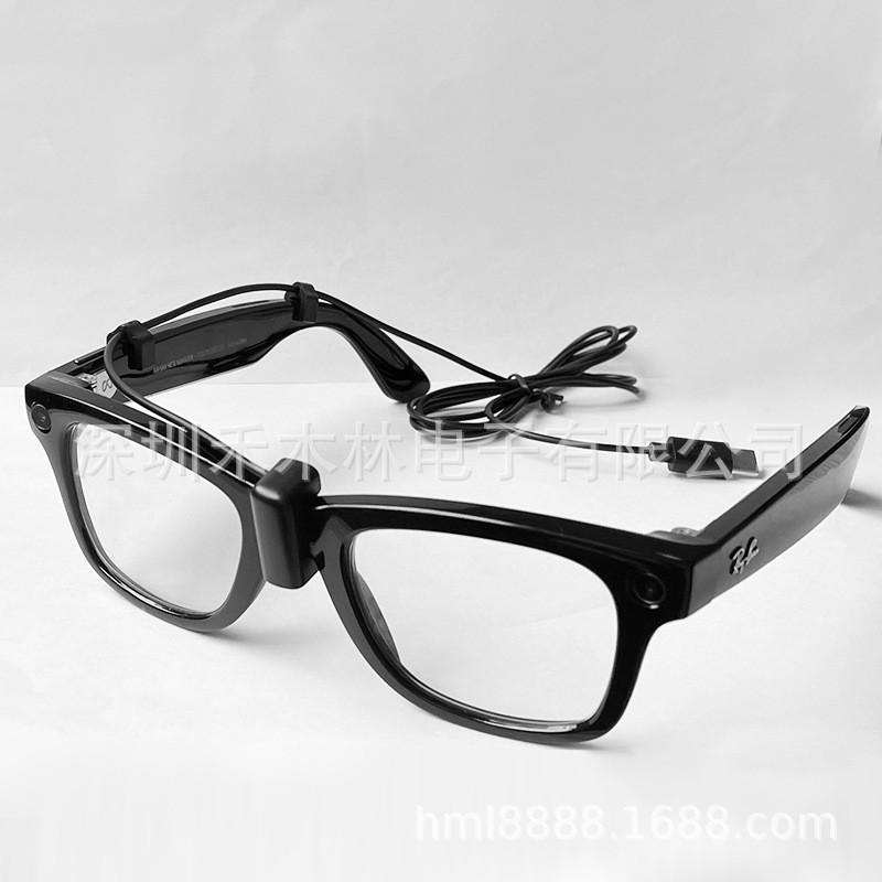 Ray-Ban Meta Smart Glasses Charging Cable Wayfarer Headliner Gen 2 Fast Charge USB-C 1m Black PVC