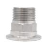 Sanitary Grade Triple Clamp Adapter Stainless Steel Adapter  Industrial Piping