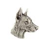 Dobermann, Doberman Pinscher, Dobie I - Dog brooch in a gift box, elegant pin, lapel pin for Art-Dog brand jacket