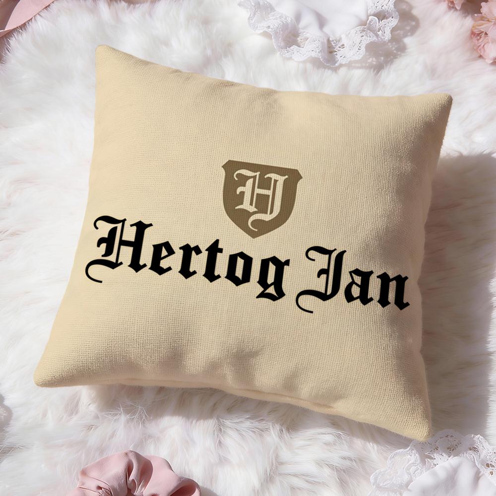 H-HERTOG JANS Наволочка Премиум Комфорт Двусторонняя Подушка - Дизайн Два в Одном для Любой Комнаты и Салона Автомобиля