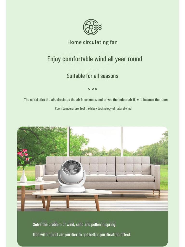 USB Electric Desktop Fan: Home, Office, Dorm, Strong Wind, Summer Circulation.