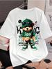 Hip Hop Style Printed Anime Cottont Shirt 2026new Unisex Unisex Casual Loose Fit Short Sleeve Top Breathable Comfortable Summer Tee