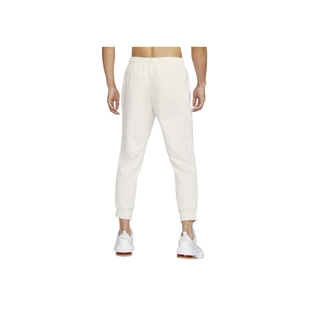 Nike Primary Dri-Fit Solid Color Lace-Up Sun Protection Quick-Dry Casual Pants Men Bottoms Light-Ivory FZ0976-110
