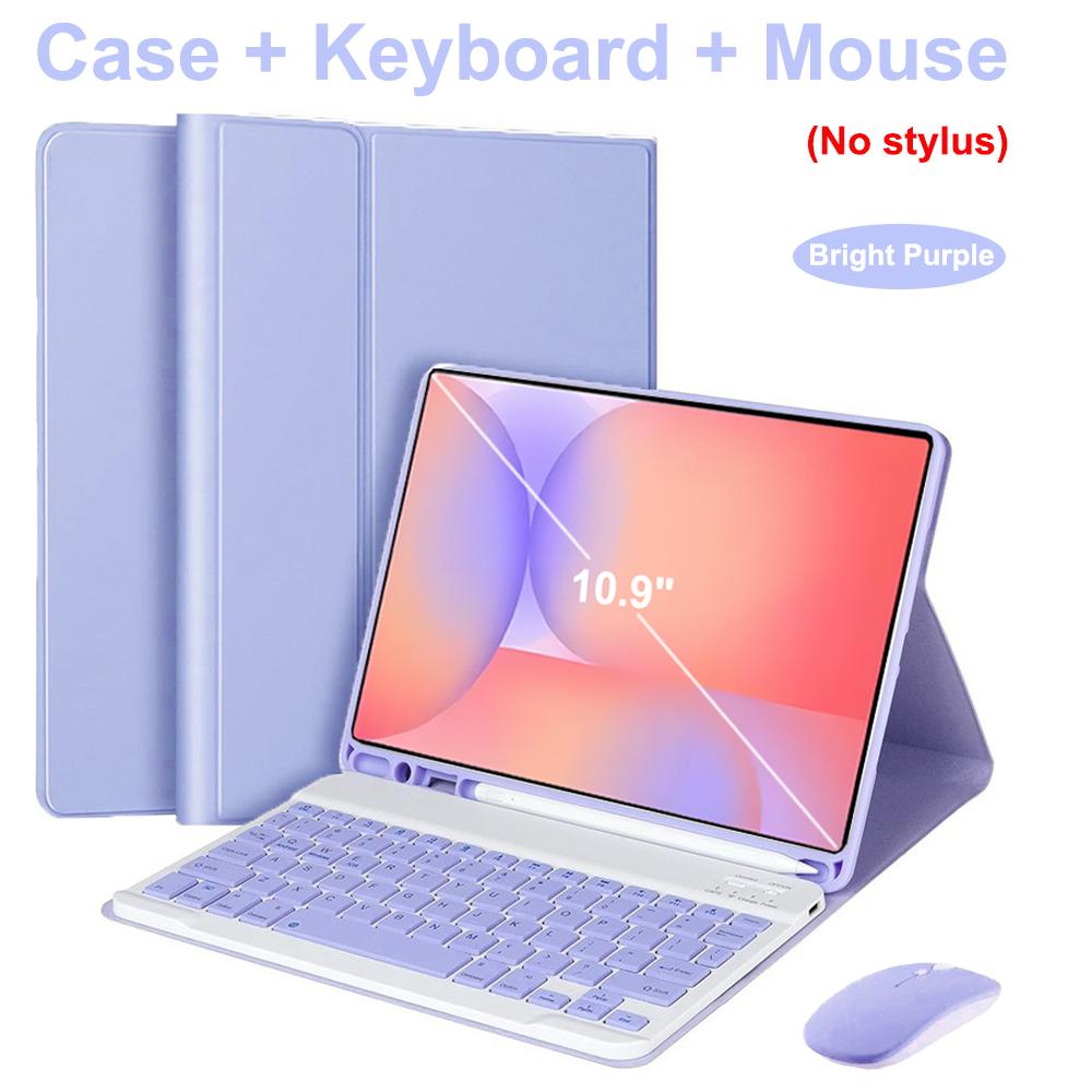 Case for Samsung Galaxy Tab S10 Lite 5G 10.9 Inch, Bluetooth Keyboard Cover for Galaxy Tab S10 Lite 10.9 SM-X400/X406B