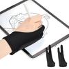 Drafting Illustration Prevents Stain Pen Liquid For Super Comfortable Gloves, Two-Finger Gloves, 2-Piece Set, Gloves, Malfunctions, Resistant,