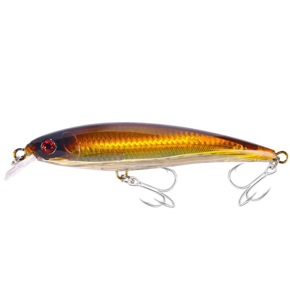 1 шт. 16 см/42 г длинные тяжелые приманки для ловли гольяна, приманки с плеском, плавающие приманки, рыболовные инструменты