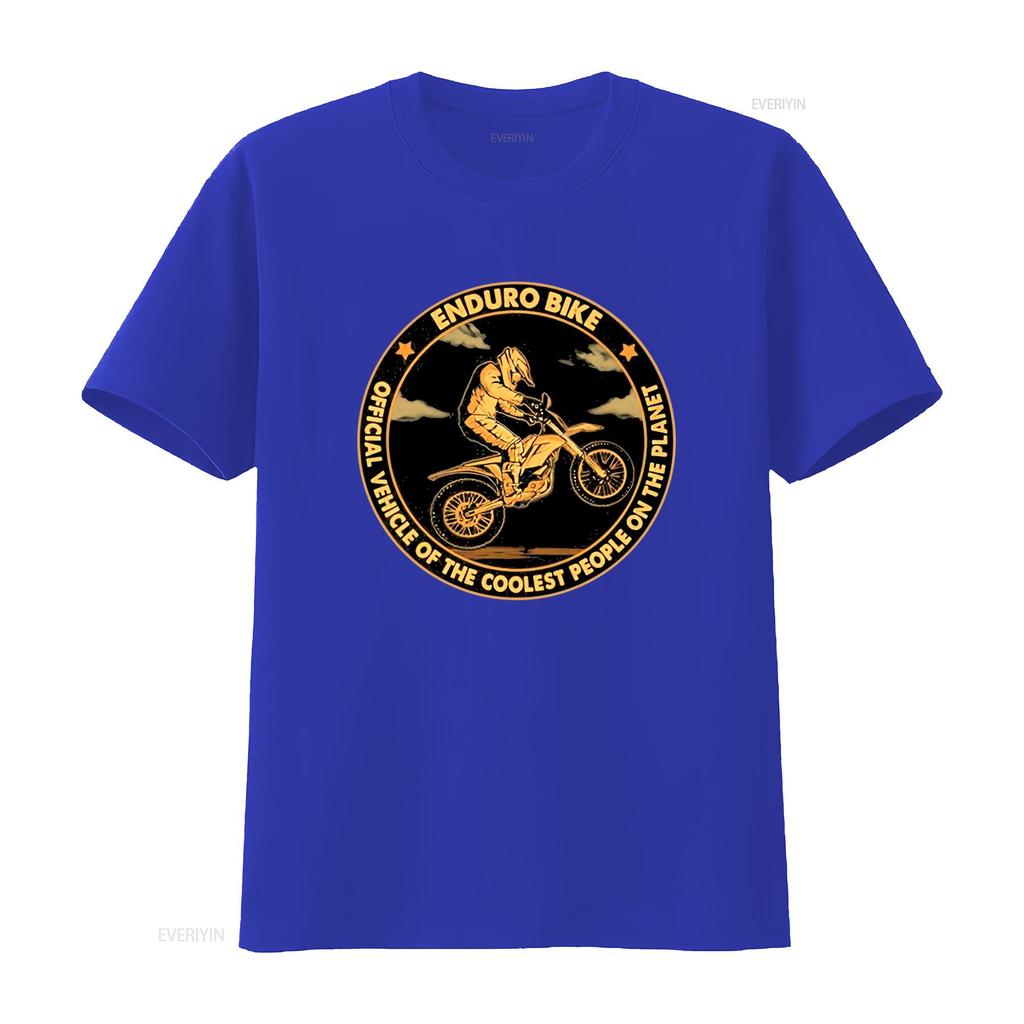 Enduro Bike T Shirt Vehicle Of The Coolest People On Planet Motorcycle Riding Vintage Slightly Streetwear