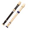 Baroque Fingering Eight Hole Clarinet Easy Adjustable Vertical Flute  Musical Instrument