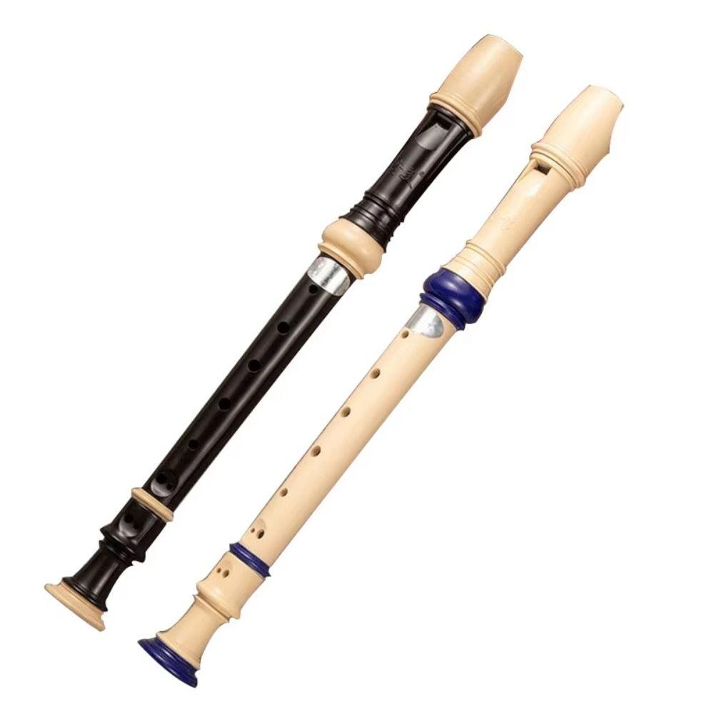 Baroque Fingering Eight Hole Clarinet Easy Adjustable Vertical Flute Musical Instrument
