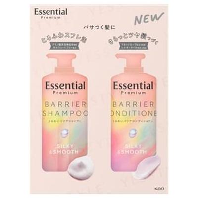 Kao - Набор шампуня и кондиционера Essential Premium Barrier Silky & Smooth