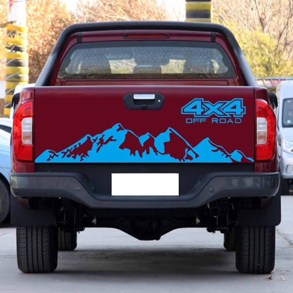 Car Sticker 4X4 Off Road Graphic Vinyl Decal For Ford Ranger Raptor Pickup Isuzu