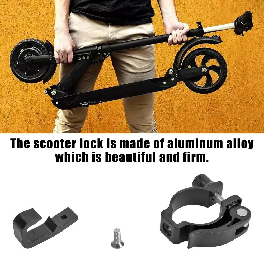 For Kugoo S1/S2/S3 Electric Scooter Lock Buckle Folding Ring 8 Inch Front Hook Hanger Accessory Replacement Parts
