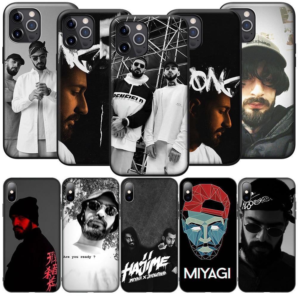 GX139 Мияги и Энди Панда силиконовый мягкий чехол для iPhone 13 12 Mini 11 Pro XS Max XR X 8 7 6 6S Plus 5 5S SE 2020