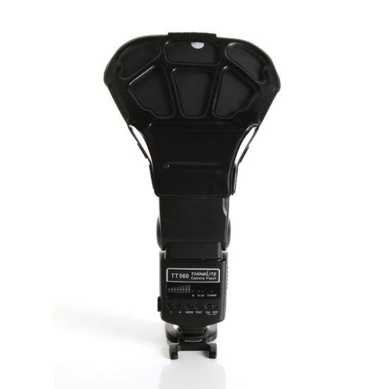 Универсальный рассеиватель для вспышки спидлайт с 3 цветными отражателями для отскока света