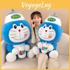 Wahaha Doraemon Hat Plush Toy Stuffed Doll Cartoon Decoration Kids Gift Cute