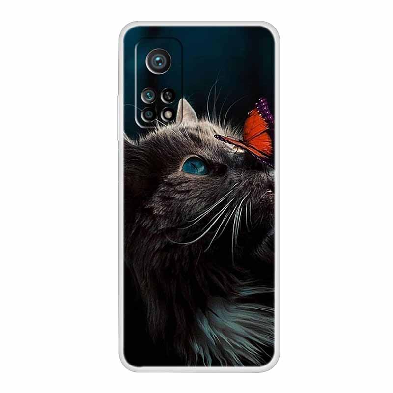 Для Xiaomi Mi 10T 5G Чехол Ударопрочный Мягкий Силикон ТПУ Задняя Крышка Для Xiaomi Mi 10T Pro Чехлы для Телефона для Xiaomi Mi 10 T 10T Coque