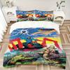 Masters Universe Adventure Print 3Pcs Bedding Setduvet Cover With 2 Bedropillowcase Home Birthday Gift