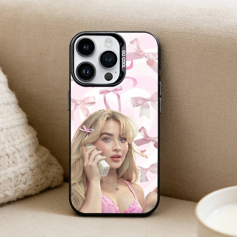 Singer S-Sabrina Carpenter  Phone Case For iPhone 16,15,14,13,12,17,Pro,MAX Black Matte Shockproof Cover