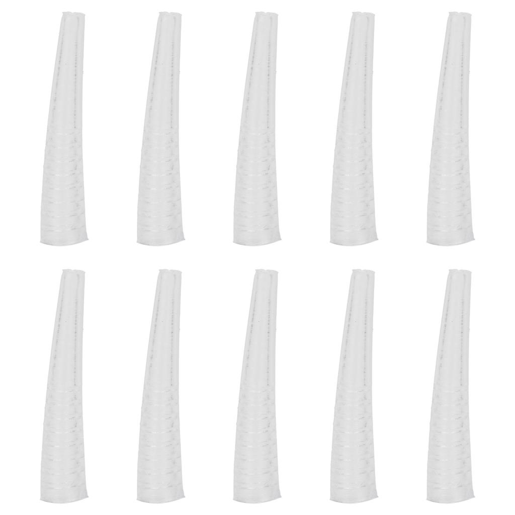 10pcs Tweezers Protective Covers AntiDust NonSlip Eyelashes Grafting Tweezer Tip Cover