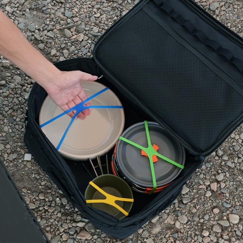 10Pcs Elastic H Bands Strap for Book Binding, Art Projects & Outdoor, Multicolors Silicone Rubber Bands H Bands,  2 Size